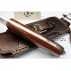 J&V  Cuchillos de Aventura BS-9 Madera de Cocobolo Funda Piel 1601CO-MV