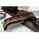 J&V  Cuchillos de Aventura BS-9 Madera de Cocobolo Funda Piel 1601CO-MV