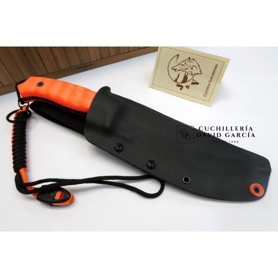 J&V Cuchillos de aventura Scorpion 2.0 Pavonado Micarta Naranja 1011-MF-PA J&V Cuchillos de aventura Scorpion 2.0 Pavonado Micarta Naranja 1011-MF-PA