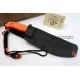 J&V Cuchillos de aventura Scorpion 2.0 Pavonado  Micarta Naranja 1011-MF-PA