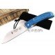J&V Cuchillos de Aventura Beluga Micarta Turquesa J&V Cuchillos de Aventura Beluga Micarta Turquesa