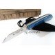 J&V Cuchillos de Aventura Beluga Micarta Turquesa J&V Cuchillos de Aventura Beluga Micarta Turquesa
