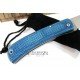 J&V Cuchillos de Aventura Beluga Micarta Turquesa J&V Cuchillos de Aventura Beluga Micarta Turquesa