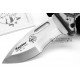 J&V Cuchillos de Aventura Raptor Micarta Gris