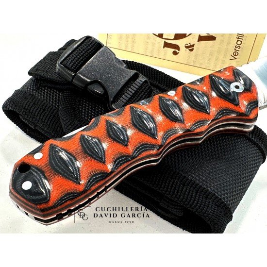 J&V Cuchillos de Aventura Country Micarta Bicolor 1295-TRF3 J&V Cuchillos de Aventura Country Micarta Bicolor 1295-TRF3