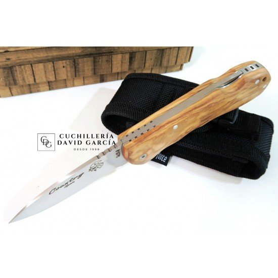J&V Cuchillos de Aventura Country Madera de Olivo 1295-OL J&V Cuchillos de Aventura Country Madera de Olivo 1295-OL