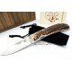 J&V Cuchillos de Aventura Campera Asta de Ciervo Acero14C28N J&V Cuchillos de Aventura Campera Asta de Ciervo Acero14C28N