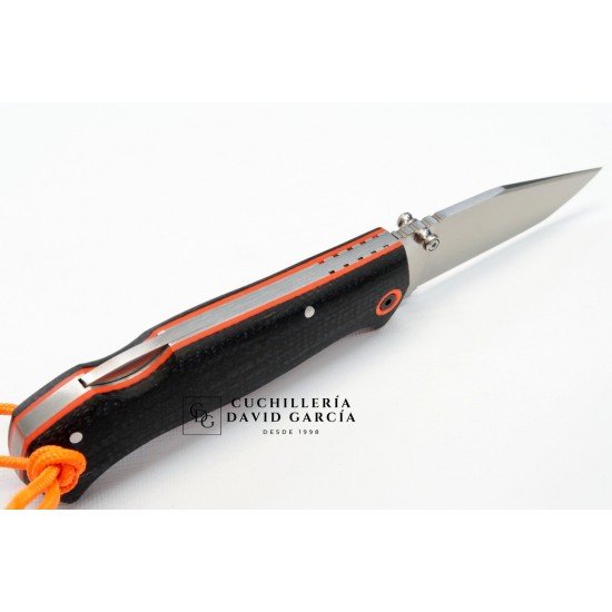 J&V Cuchillos de Aventura Spike Yute Negra J&V Cuchillos de Aventura Spike Yute Negra