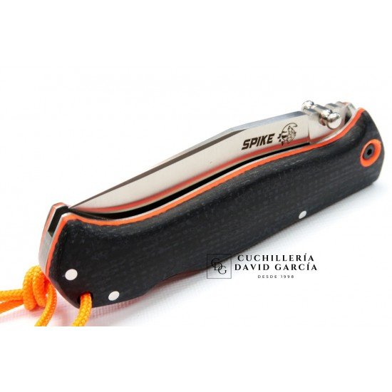 J&V Cuchillos de Aventura Spike Yute Negra J&V Cuchillos de Aventura Spike Yute Negra