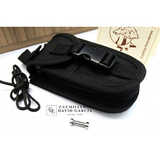 J&V Cuchillos de Aventura Titan XL Micarta Gris Funda Cordura 1235-M6 J&V Cuchillos de Aventura Titan XL Micarta Gris Funda Cordura 1235-M6