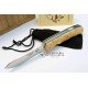 J&V Cuchillos de Aventura Tucán Madera de Abedul Acero14C28N J&V Cuchillos de Aventura Tucán Madera de Abedul Acero14C28N