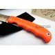 J&V Cuchillos de Aventura Tucán Naranja Fluor Acero14C28N J&V Cuchillos de Aventura Tucán Naranja Fluor Acero14C28N