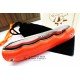 J&V Cuchillos de Aventura Tucán Naranja Fluor Acero14C28N J&V Cuchillos de Aventura Tucán Naranja Fluor Acero14C28N
