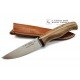 J.C. Quintana Cuchillo Anatómico Acero Bohler N690 Madera de Nogal