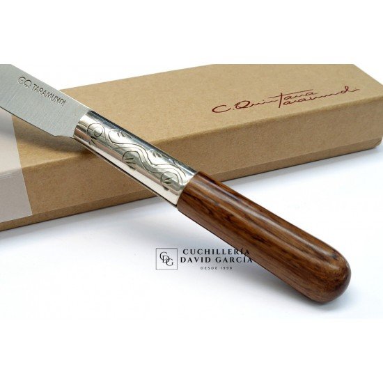 J.C.Quintana Taramundi Melchor Legaspi Ramo Argolla Plata Madera de Cocobolo J.C.Quintana Taramundi Melchor Legaspi Ramo Argolla Plata Madera de Cocobolo