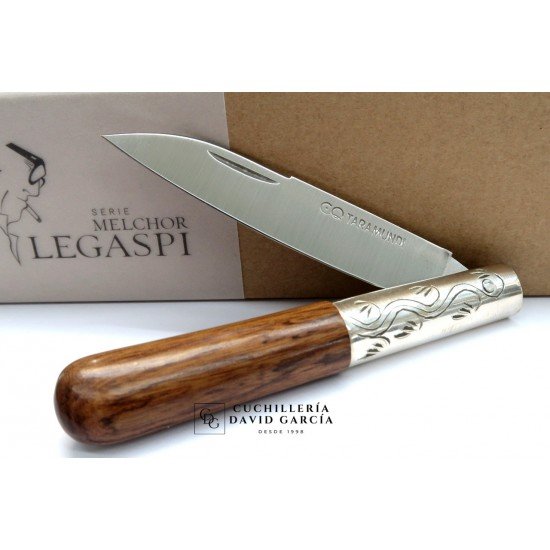 J.C.Quintana Taramundi Melchor Legaspi Ramo Argolla Plata Madera de Cocobolo J.C.Quintana Taramundi Melchor Legaspi Ramo Argolla Plata Madera de Cocobolo