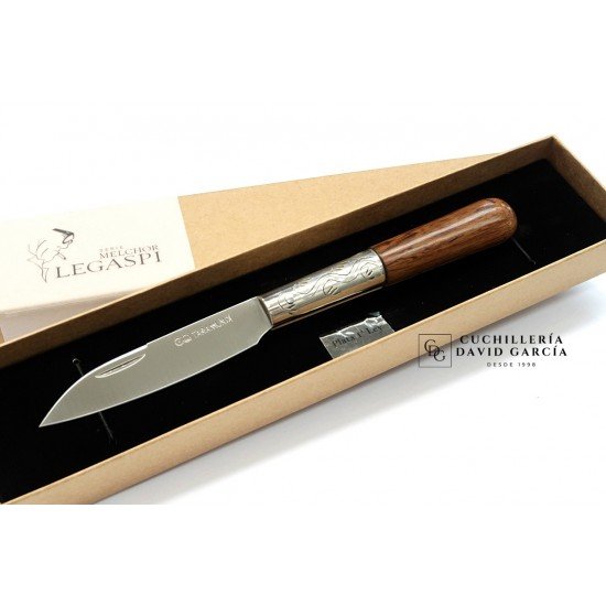 J.C.Quintana Taramundi Melchor Legaspi Ramo Argolla Plata Madera de Cocobolo J.C.Quintana Taramundi Melchor Legaspi Ramo Argolla Plata Madera de Cocobolo