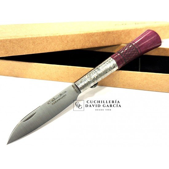 J.C.Quintana Taramundi Bloqueo Premium Cruzadillo Madera de Amaranto Virola Texturizada J.C.Quintana Taramundi Bloqueo Premium Cruzadillo Madera de Amaranto Virola Texturizada