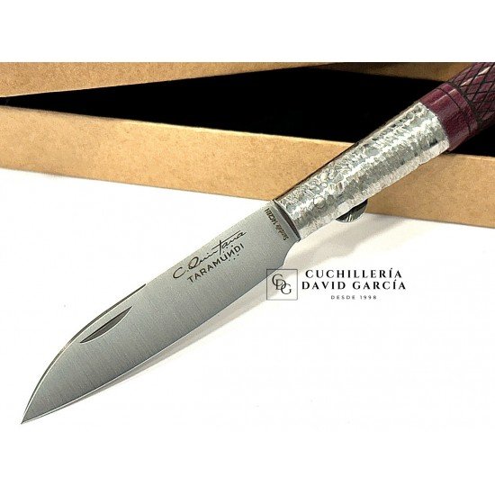 J.C.Quintana Taramundi Bloqueo Premium Cruzadillo Madera de Amaranto Virola Texturizada J.C.Quintana Taramundi Bloqueo Premium Cruzadillo Madera de Amaranto Virola Texturizada