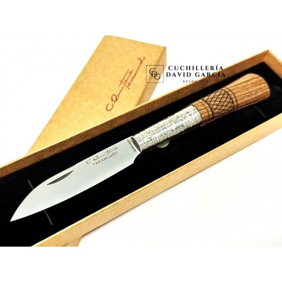 J.C.Quintana Taramundi Bloqueo Premium Cruzadillo Madera de Nogal Virola Texturizada J.C.Quintana Taramundi Bloqueo Premium Cruzadillo Madera de Nogal Virola Texturizada