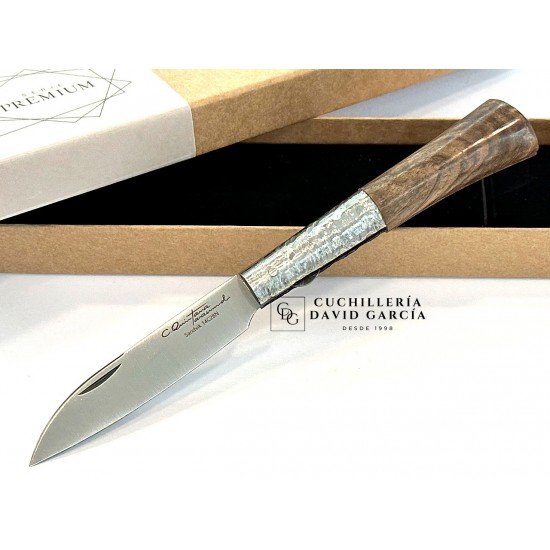 J.C.Quintana Taramundi Bloqueo Premium Madera de Nogal Virola Texturizada. J.C.Quintana Taramundi Bloqueo Premium Madera de Nogal Virola Texturizada.