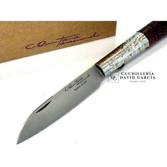J.C.Quintana Taramundi Bloqueo Premium Cruzadillo Madera de Palosanto Virola Texturizada J.C.Quintana Taramundi Bloqueo Premium Cruzadillo Madera de Palosanto Virola Texturizada