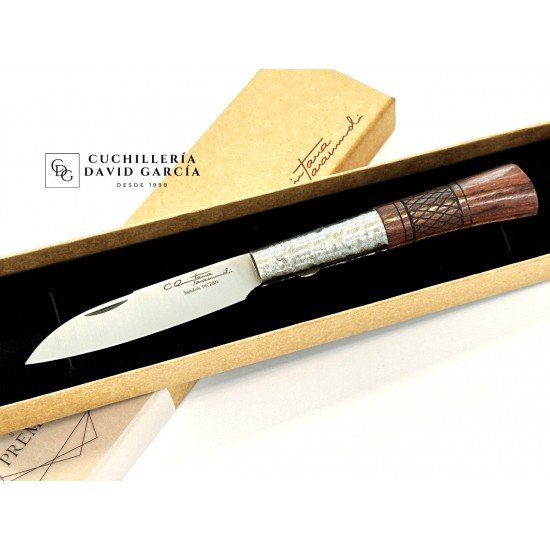 J.C.Quintana Taramundi Bloqueo Premium Cruzadillo Madera de Palosanto Virola Texturizada J.C.Quintana Taramundi Bloqueo Premium Cruzadillo Madera de Palosanto Virola Texturizada