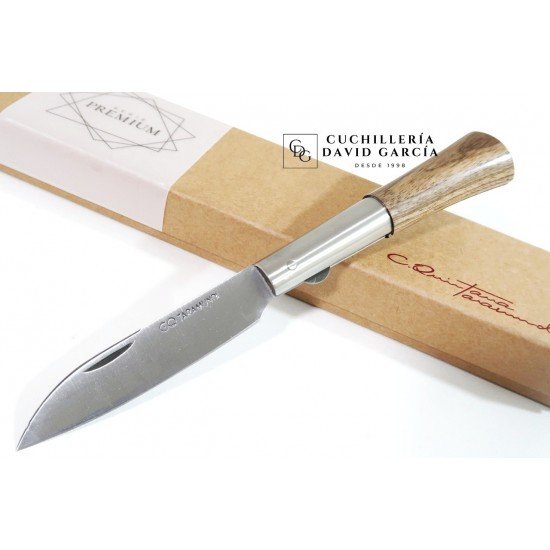 J.C.Quintana Taramundi Bloqueo Premium Nogal Acero Carbono XC75 J.C.Quintana Taramundi Bloqueo Premium Nogal Acero Carbono XC75