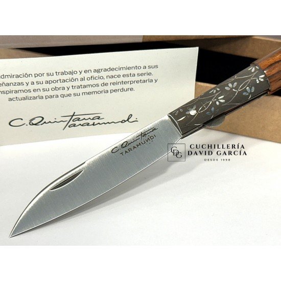J.C.Quintana Taramundi Melchor Legaspi Rombo Plata Madera de Cocobolo J.C.Quintana Taramundi Melchor Legaspi Rombo Plata Madera de Cocobolo