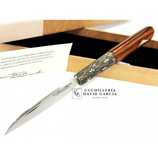 J.C.Quintana Taramundi Melchor Legaspi Rombo Plata Madera de Cocobolo J.C.Quintana Taramundi Melchor Legaspi Rombo Plata Madera de Cocobolo