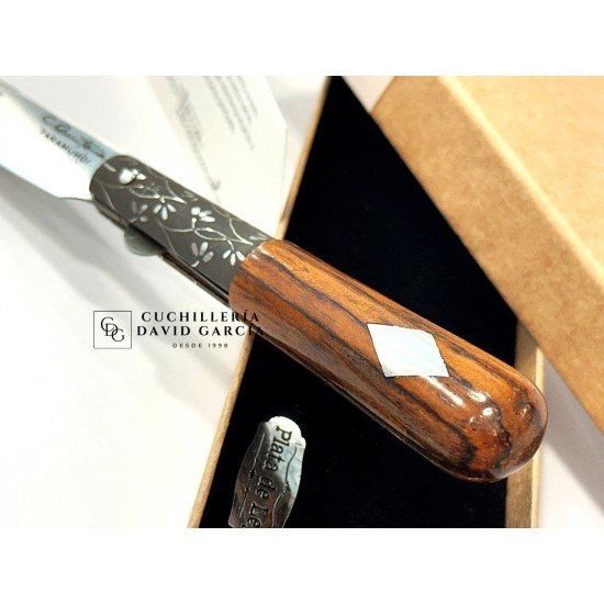 J.C.Quintana Taramundi Melchor Legaspi Rombo Plata Madera de Cocobolo J.C.Quintana Taramundi Melchor Legaspi Rombo Plata Madera de Cocobolo