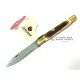 JJ.Martinez Machete M29 Asta de Ciervo Virola Laton Inox JJ.Martinez Machete M29 Asta de Ciervo Virola Laton Inox