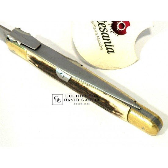 JJ.Martinez Machete M29 Asta de Ciervo Virola Laton Inox JJ.Martinez Machete M29 Asta de Ciervo Virola Laton Inox