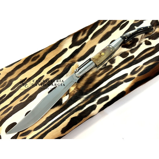 Navaja JJ.Martinez 102-T Arabe Coleccion Asta Toro Carraca - Acero Inoxidable Nº1