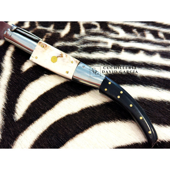 Navaja JJ.Martinez 102-T Arabe Coleccion Asta Toro Carraca - Acero Inoxidable Nº2