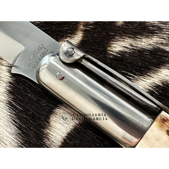 Navaja JJ.Martinez 102-T Arabe Coleccion Asta Toro Carraca - Acero Inoxidable Nº2
