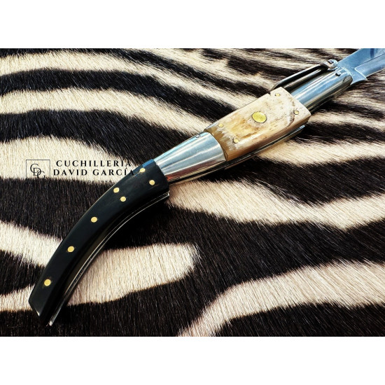 Navaja JJ.Martinez 102-T Arabe Coleccion Asta Toro Carraca - Acero Inoxidable Nº2