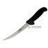 Java Cuchillo Deshuesador Alvaolado Hoja inyectada curvo rígido negro 15 cm