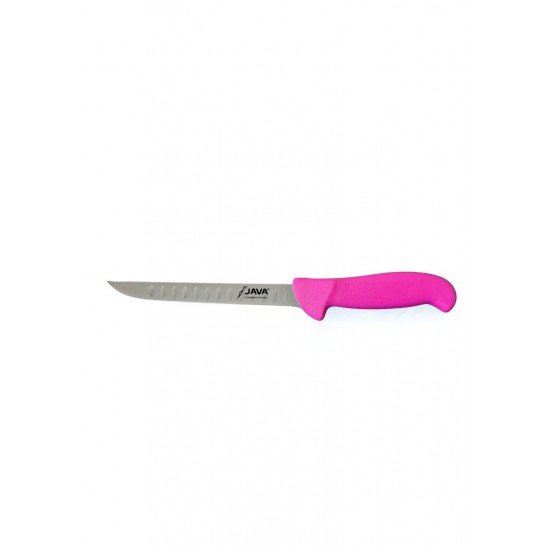 Java Cuchillo Deshuesador Híbrido hoja inyectada recto Semi-Flexible rosa 18 cm Java Cuchillo Deshuesador Híbrido hoja inyectada recto Semi-Flexible rosa 18 cm