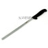 Java Cuchillo Jamonero Estrecho Alveolado Inyectado Negro 28,5 cm