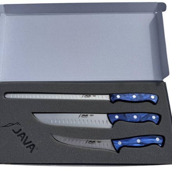 Java Pack Cuchillos Corte Jamón Zafiro 715-Z 
