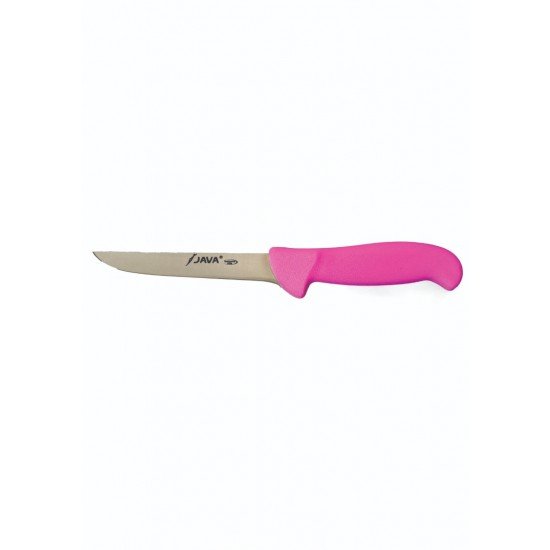 Java Cuchillo Deshuesador Hoja inyectada recta rígida rosa 13 cm Java Cuchillo Deshuesador Hoja inyectada recta rígida rosa 13 cm