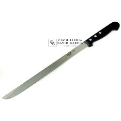 Java Cuchillo Jamonero Modelo Alemán Negro 665-L 30 cm
