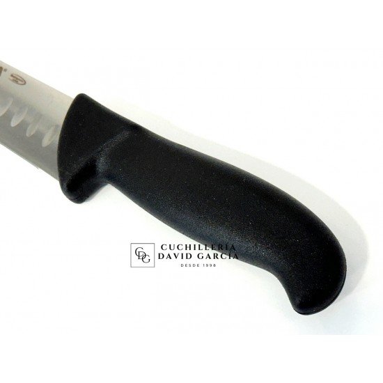 Java Cuchillo Norte Alveolado hoja recta inyectada negro 20 cm Java Cuchillo Norte Alveolado hoja recta inyectada negro 20 cm