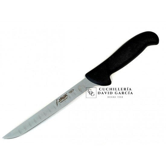 Java Cuchillo Deshuesador Híbrido hoja inyectada recto Semi-Flexible negro 18 cm Java Cuchillo Deshuesador Híbrido hoja inyectada recto Semi-Flexible negro 18 cm