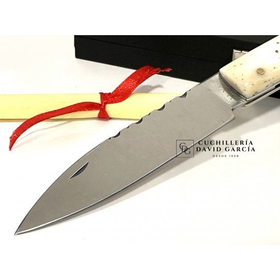 Juan Luis Vergara Navaja  Girodia  Hueso y Asta de Búfalo