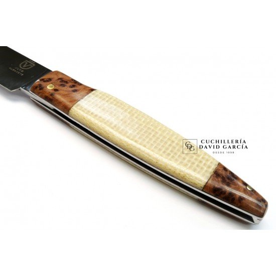 Juan Luis Vergara Tanto Micarta Yute y Madera de Thuya Juan Luis Vergara Tanto Micarta Yute y Madera de Thuya