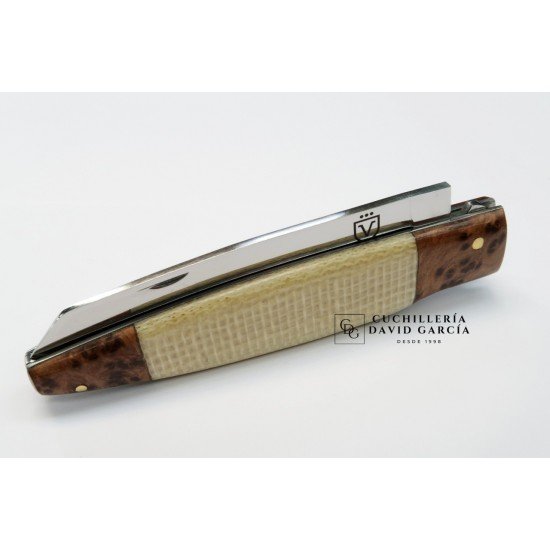 Juan Luis Vergara Tanto Micarta Yute y Madera de Thuya Juan Luis Vergara Tanto Micarta Yute y Madera de Thuya