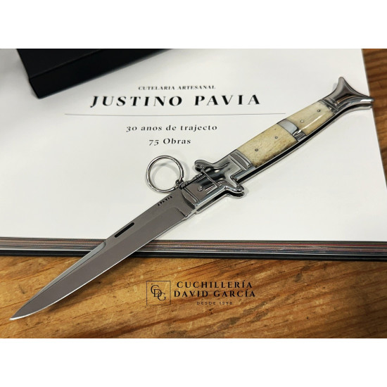 Justino Pavia "Chatellrault" Acero RWL 34 / Hueso