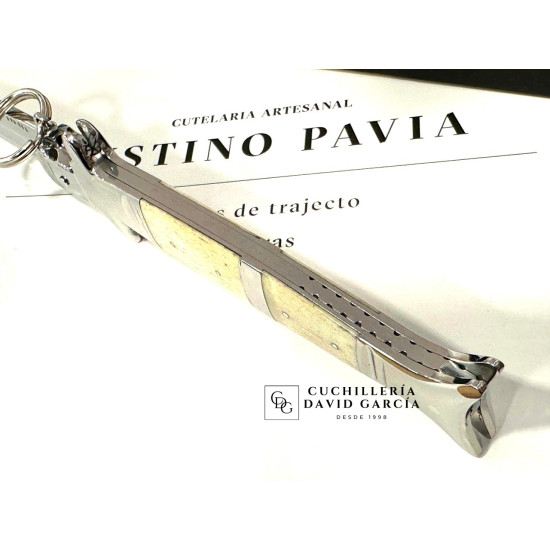 Justino Pavia "Chatellrault" Acero RWL 34 / Hueso